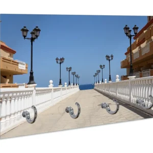 Ausverkauf Schlüsselbrett Promenade mit Blick aufs Meer