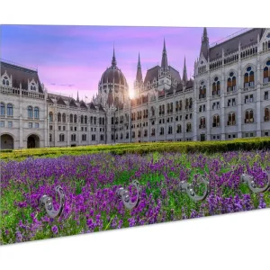Schlüsselbrett Historisches Gebäude im Abendlicht Neu Im Sortiment