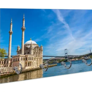 Schlüsselbrett Moschee am Bosporus Sichere Zahlung