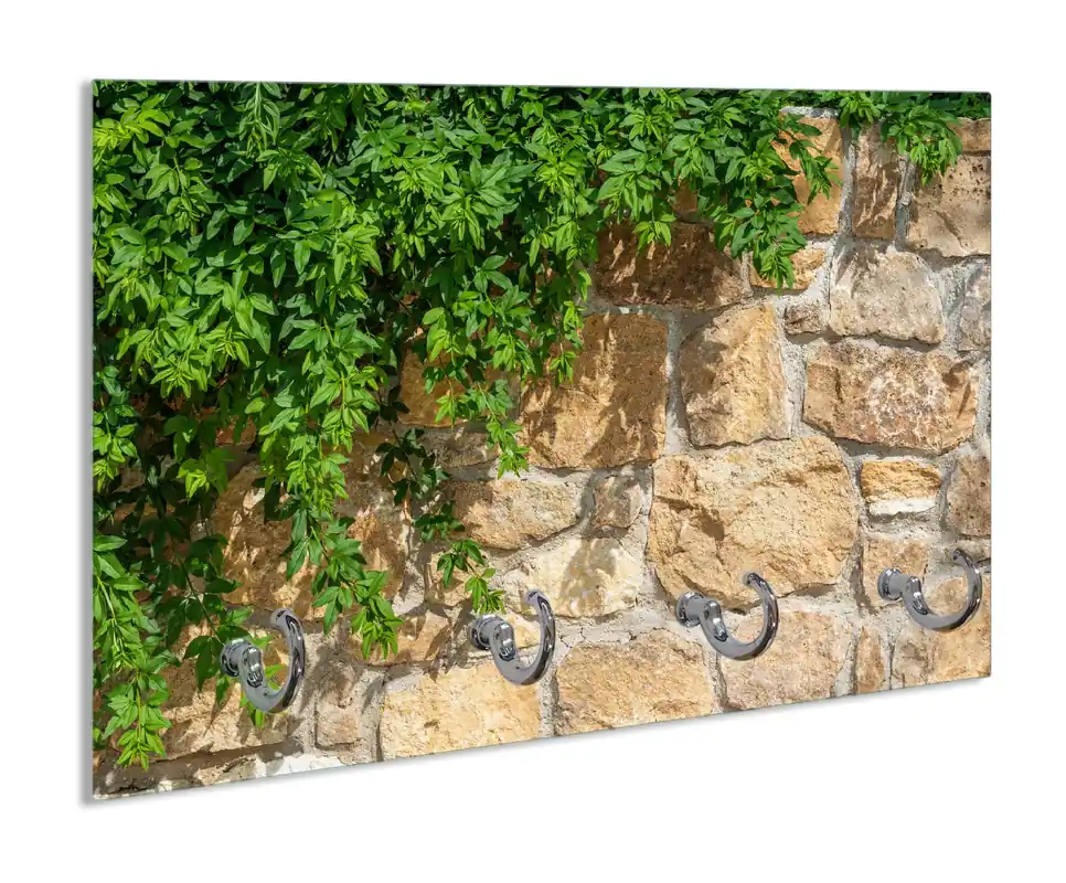 Schlüsselbrett Natursteinwand mit Ranken Angebot