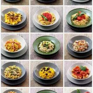 Sofort Bestellen Selbstklebendes Poster Italienische Pasta 50 x 125 cm