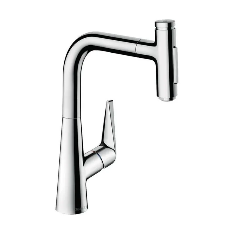 Zertifiziert hansgrohe Küchenarmatur 220 Talis Select M51 | ausziehbarer Schlauch mit Brausefunktion | mit Schlauchbox (sBox)