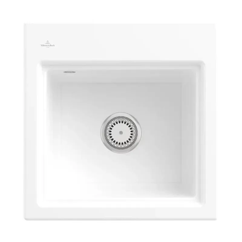 Villeroy & Boch Einbaubecken Subway Style 50 S inklusive Abtropfgitter in Aluminium Top-Seller