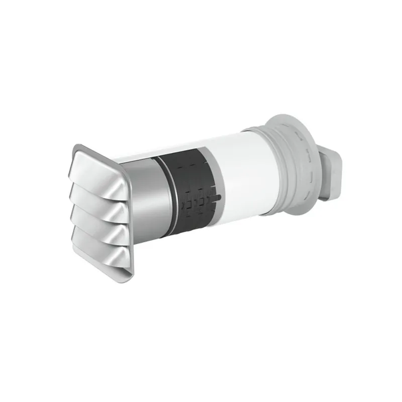 Naber COMPAIR System Ø 150 Prime P-E-Jal Col flow 150 Mauerkasten, innen Rechteckrohr-Anschluss, Jalousie Edelstahl Saisonangebot
